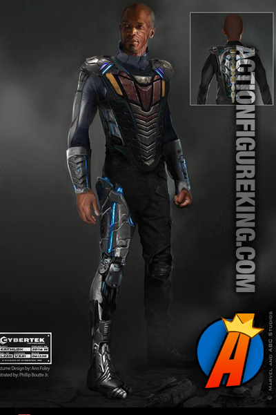 Agents of SHIELD Deathlok Costume Design