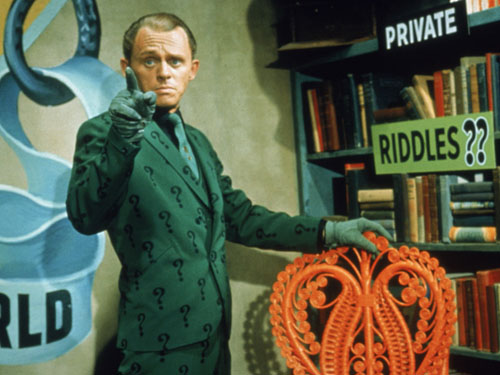 Custom Sixth-Scale Frank Gorshin Riddler Action Figure