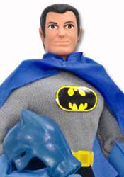 Retro Mego 8 Inch Action Figure Batman With Removable Cowl