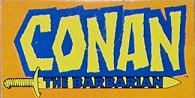 Mego Conan the Barbarian Action Figure Box Logo