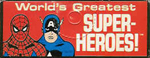 Mego's World's Greatest Super-Heroes Artwork