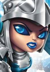 Series 2 Blizzard Chill figure from Skylanders Swap-Force. Skylanders Series Blizzard Chill Figure