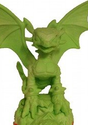 This variant glow-in-the-dark variant Cynder figure is from Skylanders Giants by Activision. Skylanders Giants variant Glow-in-the-Dark Cynder figure