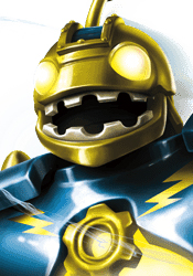 Legendary Bouncer figure from Activision's Skylanders Giants. Skylanders Legendary Bouncer Figure