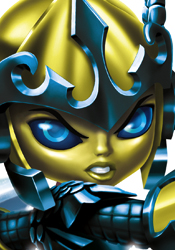 Legendary Chill figure from Activision's Skylanders Giants. Skylanders Legendary Chill Figure