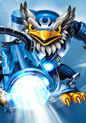 Turbo Jet-Vac figure from Skylanders Swap-Force. Swap-Force Turbo Jet Vac
