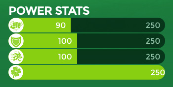 Skylanders Trap Team Tuff Luck Power Stats Card