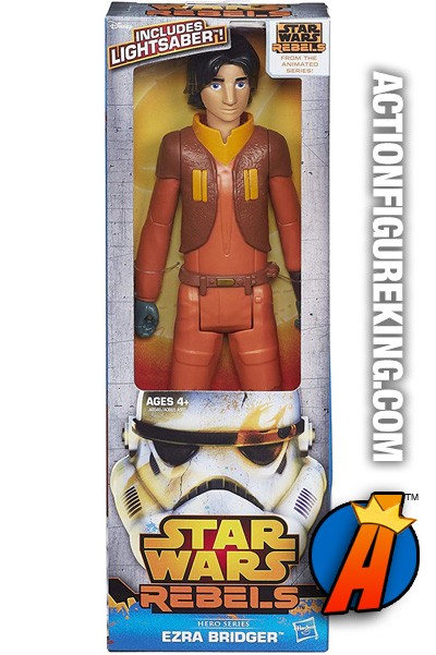 Star Wars - Rebels - Luke Skywalker 12 Hero Series Action Figure - MIB