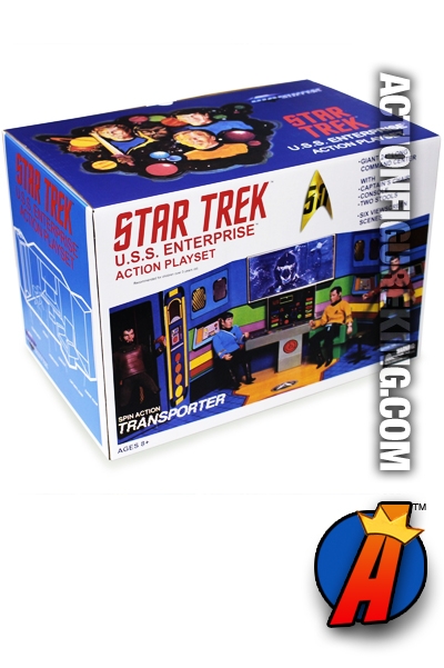 Mego STAR TREK Repro ENTERPRISE Playset from EMCE Toy/Diamond Select Toys