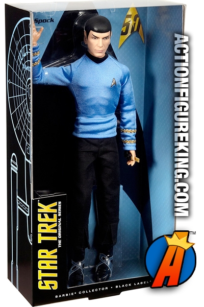 Sixth-scale STAR TREK 50th Anniversary Leonard Nimoy MR. SPOCK Figure from MATTEL