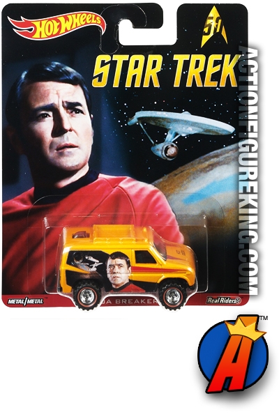 HOT WHEELS 2016 STAR TREK 50th Anniversary Mr. Scott Die-Cast Vehicle