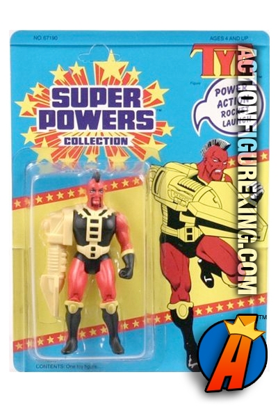 Vintage Kenner Super Powers Tyr Action Figure