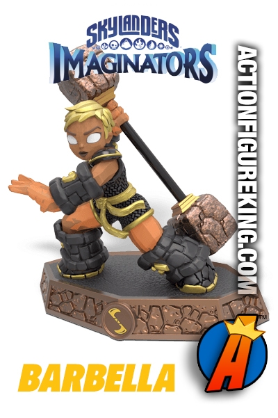 Skylanders IMAGINATORS BARBELLA figure by Activision. 