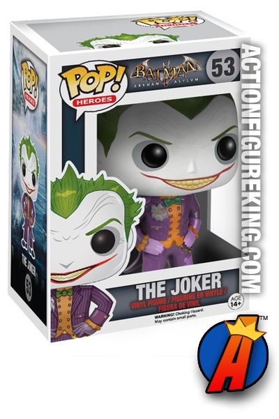 arkham asylum joker funko pop