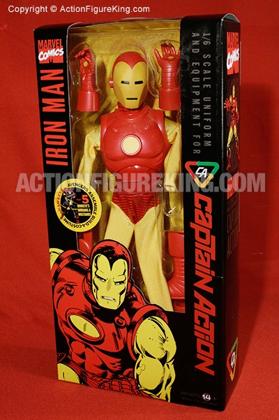 Captain action deals iron man