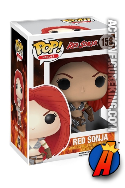 red sonja funko pop