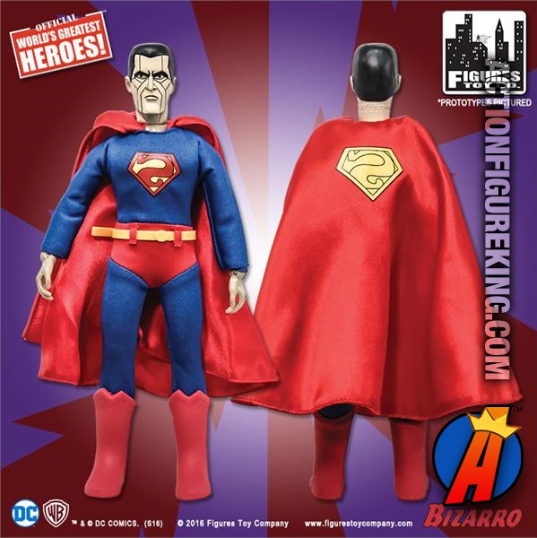 SUPER FRIENDS animated series 8-inch BIZARRO action figure