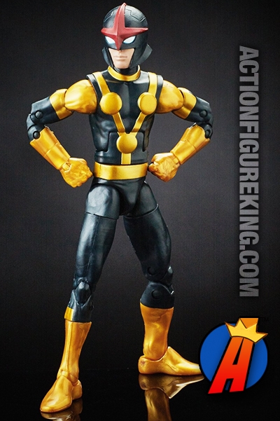 Marvel Legends Guardians of the Galaxy KID NOVA Titus Build A Figure Series