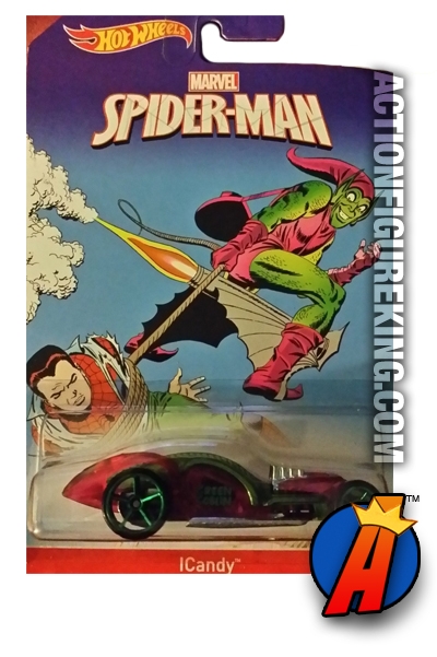 spider man die cast car