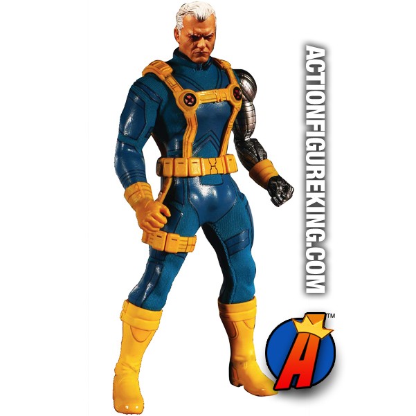 Mezco One 12 Collective Marvel Comics Cable X Men Version Action