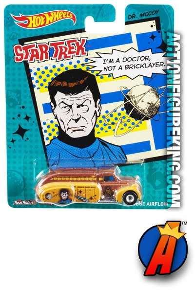 HOT WHEELS 2013 STAR TREK Pop Culture Dr. Bones McCoy Die-Cast Vehicle