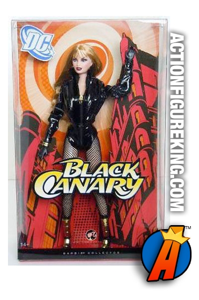 Barbie Famous Friends: DC Comics Black Canary Black Label Doll