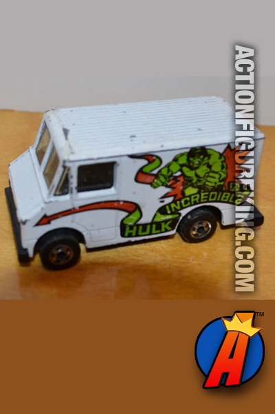 Incredible hulk best sale hot wheels van