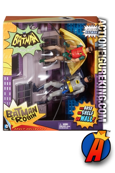 BATMAN Classic TV Series BATMAN and ROBIN Collector Action Figure from  Mattel