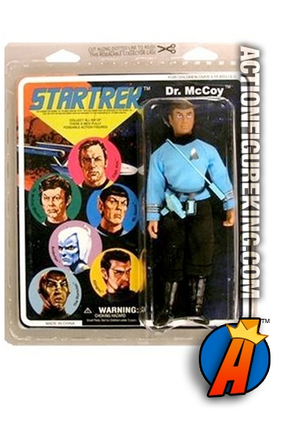 Mego STAR TREK Repro Dr. BONES McCOY Action Figure from EMCE Toy/Diamond Select Toys