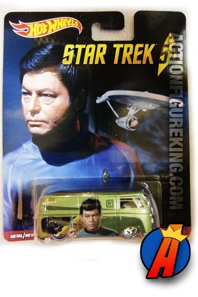 HOT WHEELS 2016 STAR TREK 50th Anniversary Dr. Bones McCoy Die-Cast Vehicle