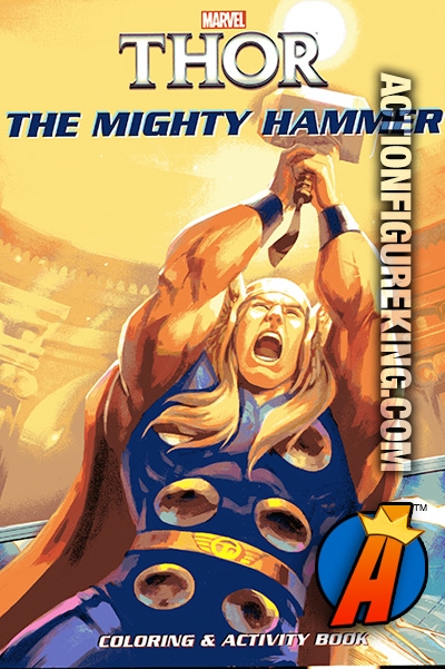Thor The Mighty Hammer Coloring and Activity Book