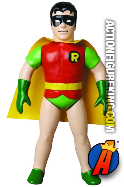 DC COMICS Retro SOFUBI 10-Inch Scale ROBIN vinyl figure from Medicom