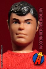 Fully articulated Mego 7-inch Aqualad action figure with removable fabric outfit.