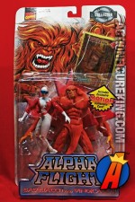 Alpha Flight 5-inch Scale SASQUATCH and VINDICATOR action figures from TOYBIZ.