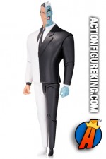 Full view of this Two-Face animated figure from DC Collectibles.