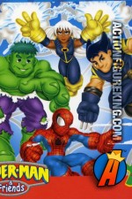 Spider-Man And Friends 25-Piece Jigsaw Puzzle from RoseArt.