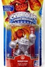 Skylanders Spyro&#039;s Adventure First Edition Silver Variant Eruptor figure from Activision.