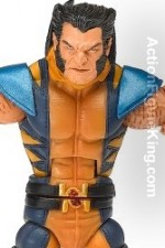 Marvel Legends Apocalypse Series 12 Variant Astonishing Wolverine Action Figure from Toybiz.