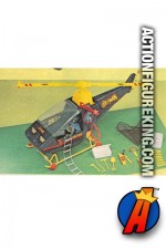 Mego Batman Batcopter vehicle.