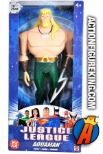 Justice League animated series 10-inch scale Aquaman roto figure from Mattel.