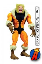 Fully articulated Marvel Select First Appearance Sabretooth action figure from Diamond Select Toys.