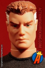 Custom sixth-scale Mister Fantastic action figure with fabric uniform.