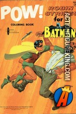 Robin Strikes for Batman coloring book from Watkins Strathmore.