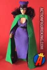 Custom MEGO 8-inch scale CATWOMAN Action Figure with cloth uniform.