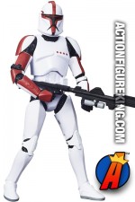 STAR WARS BLACK SERIES 6-Inch Scale CLONE TROOPER CAPTAIN Figure from HASBRO.