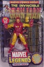 Series 1 Marvel Legends Iron-Man from Toybiz.