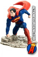 SCHLEICH DC COMICS NEW 52 4-INCH SCALE SUPERMAN with Fist to Ground PVC FIGURE
