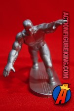 SILVER SURFER PVC Figure on surfboard circa 1990.