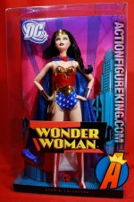 A packaged sample of this Barbie as Wonder Woman (Pink Label) from Mattel.