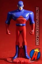 From the JLU animated series comes this die-cast Atom figure by Mattel.
